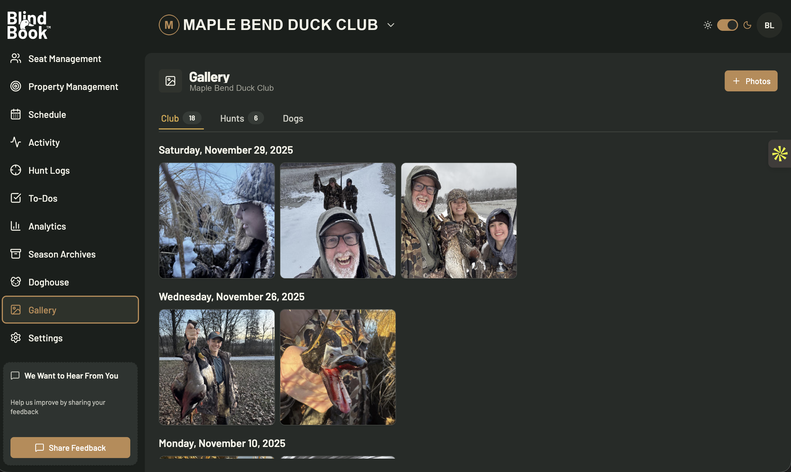 Photo & Video Gallery