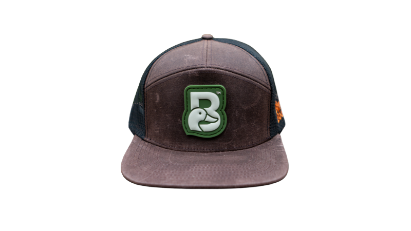 Flatbill Snapback — Green B Patch